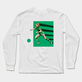 Denise O' Sullivan Ireland Womens National Team Football Artwork Long Sleeve T-Shirt